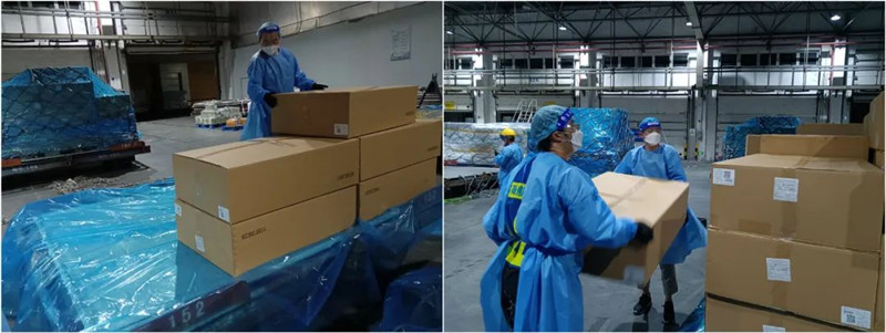 进港提我司货团队专班操作，筑牢防线勇战高温