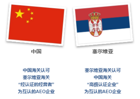 10月1日起，中国-塞尔维亚海关AEO互认协定正式执行