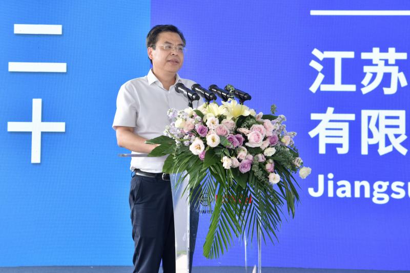 hy590海洋之神检测中心物流集团董事长潘红斌讲话